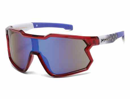 Xloop Full-Rim Athletic Shield Sunglasses x3737-usa