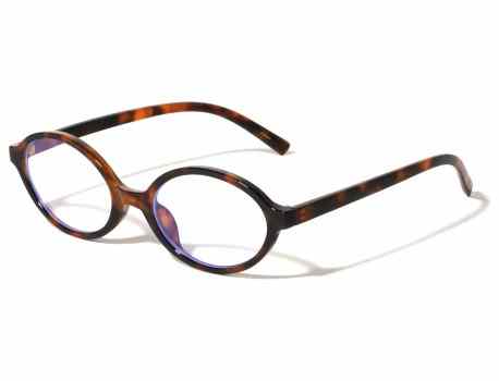 Lightweight Oval Blue Light Glasses bl2025