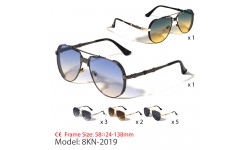 Khan Classic Aviator Sunglasses 8kn-2019