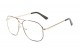 Classic Clear Aviator Readers rd-963