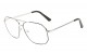 Classic Clear Aviator Readers rd-963