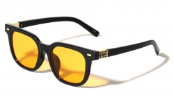 Vintage Edge Square-Frame Sunglasses p30723