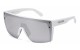 Biohazard Square Mirror Sunglasses bz66376