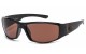 Choppers Black Sports Wrap Sunglasses cp6782