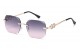 Giselle Metallic Rimless Square Shades gsl28318