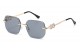 Giselle Metallic Rimless Square Shades gsl28318