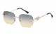 Giselle Metallic Rimless Square Shades gsl28318