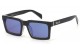 Locs Mirrored Square Shades loc91331-bkcm