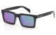 Locs Mirrored Square Shades loc91331-bkcm