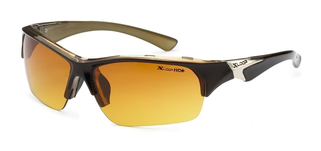 XLOOP Sport HD Night Driving Vision SUNGLASSES Yellow High DEFINITION GLASSES 
