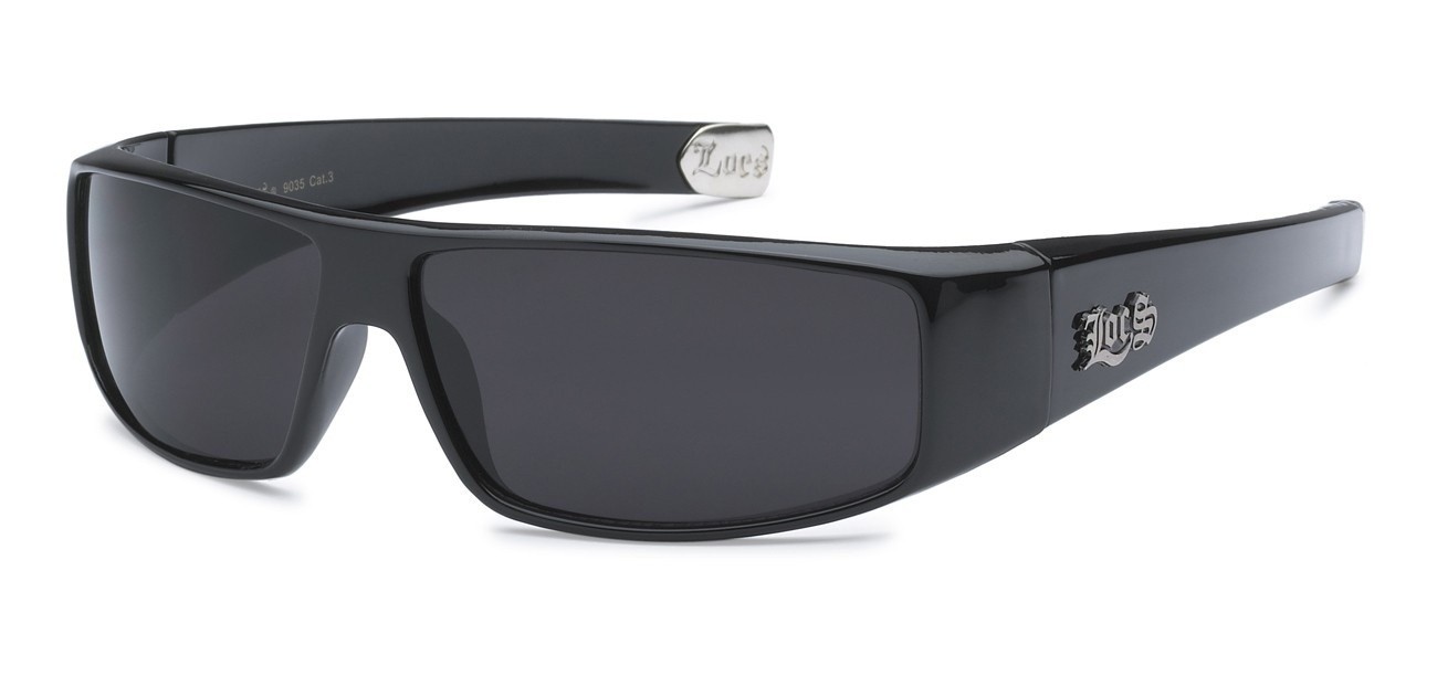 2er Pack Choppers 6608 Locs Sunglasses Clear Glasses Mens Ladies Black Grey 